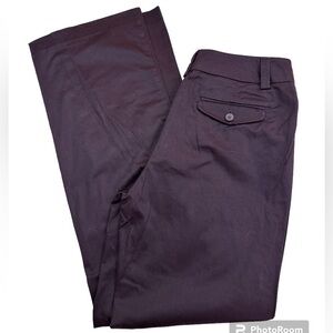 New York & Company Plum Chino Pant NWOT 8 Tall